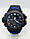 Часы спортивные водостойкие армейские G-SHOCK Casio (Касио) Черные с синим ( код: IBW850BZ ), фото 2