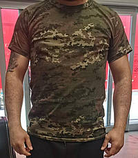 Футболка камуфляжна, піксельна, високої якості, є великі розміри. Виробництво Туреччина., фото 4