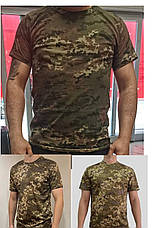 Футболка камуфляжна, піксельна, високої якості, є великі розміри. Виробництво Туреччина., фото 3