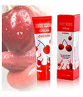 Лубрикант на силиконовой основе Hot Kiss Cherry, 100 мл, фото 1