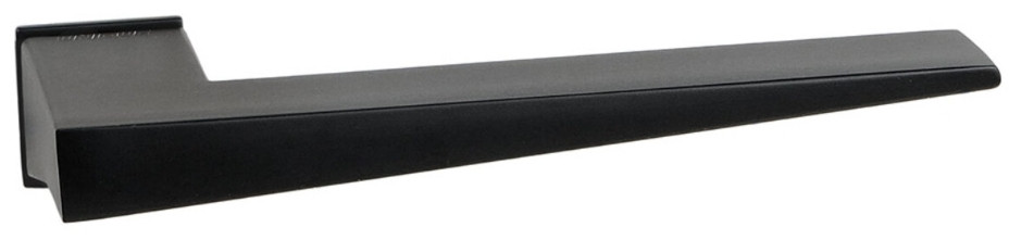 Дверні ручки для вхідних/міжкімнатних дверей UNIQUE PHILIP RO75 чорний матовий, фото 1