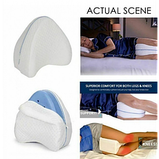 Ортопедічна подушка для ніг і колін анатомічна Our Leg Pillow, фото 3