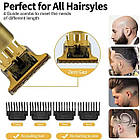 Аккумуляторна машинка для стрижки волосся HAIR CLIPPER TH-8002 бритва триммер орантної для бороди 3 Вт, фото 6