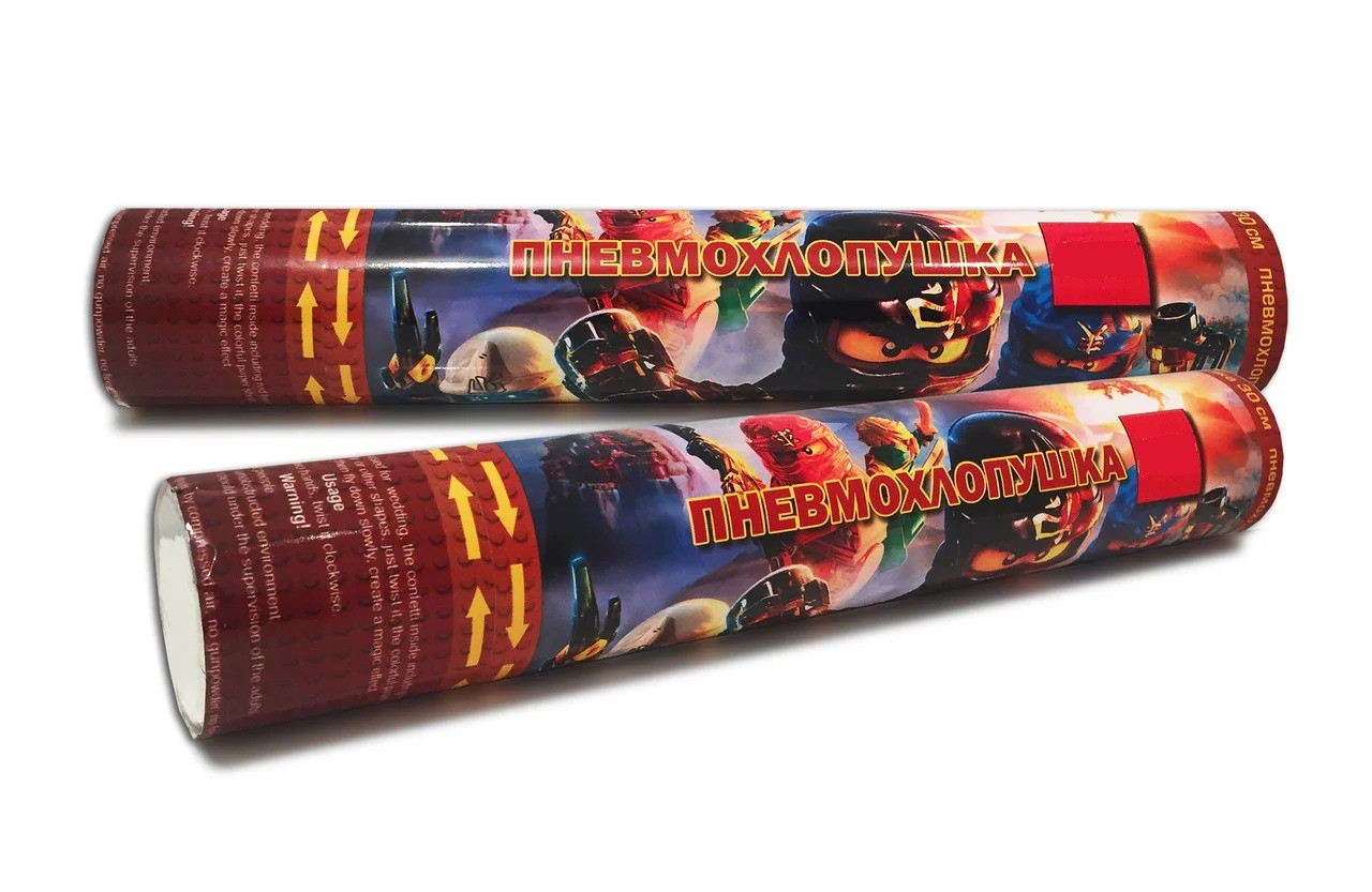 Хлопавка Пневматична "Ніндзя" 30 см. (1шт.)