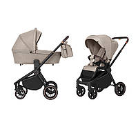 Коляска універсальна CARRELLO Epica CRL-8510/1 (2in1) Almond Beige + дощовик /1/