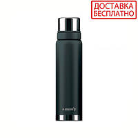 Термос Ranger Expert 0,9L RA-9932 black з нержавіючої сталі в похід, термос для напоїв на рибалку на природу