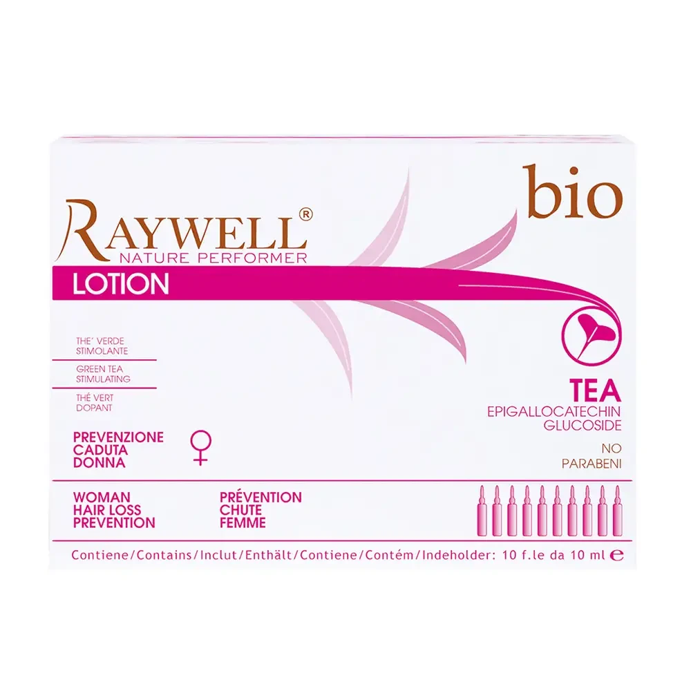 Лосьйон проти випадіння волосся Raywell Bio Tea Lotion 10 шт.