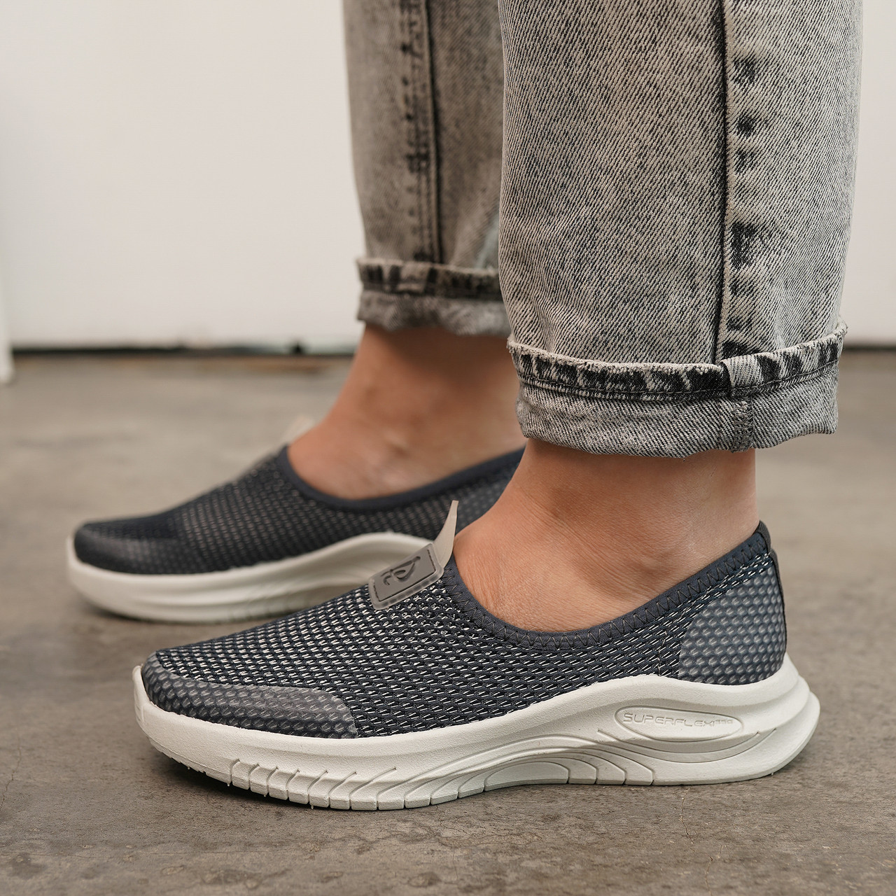 Жіночі літні сині кросівки на літо