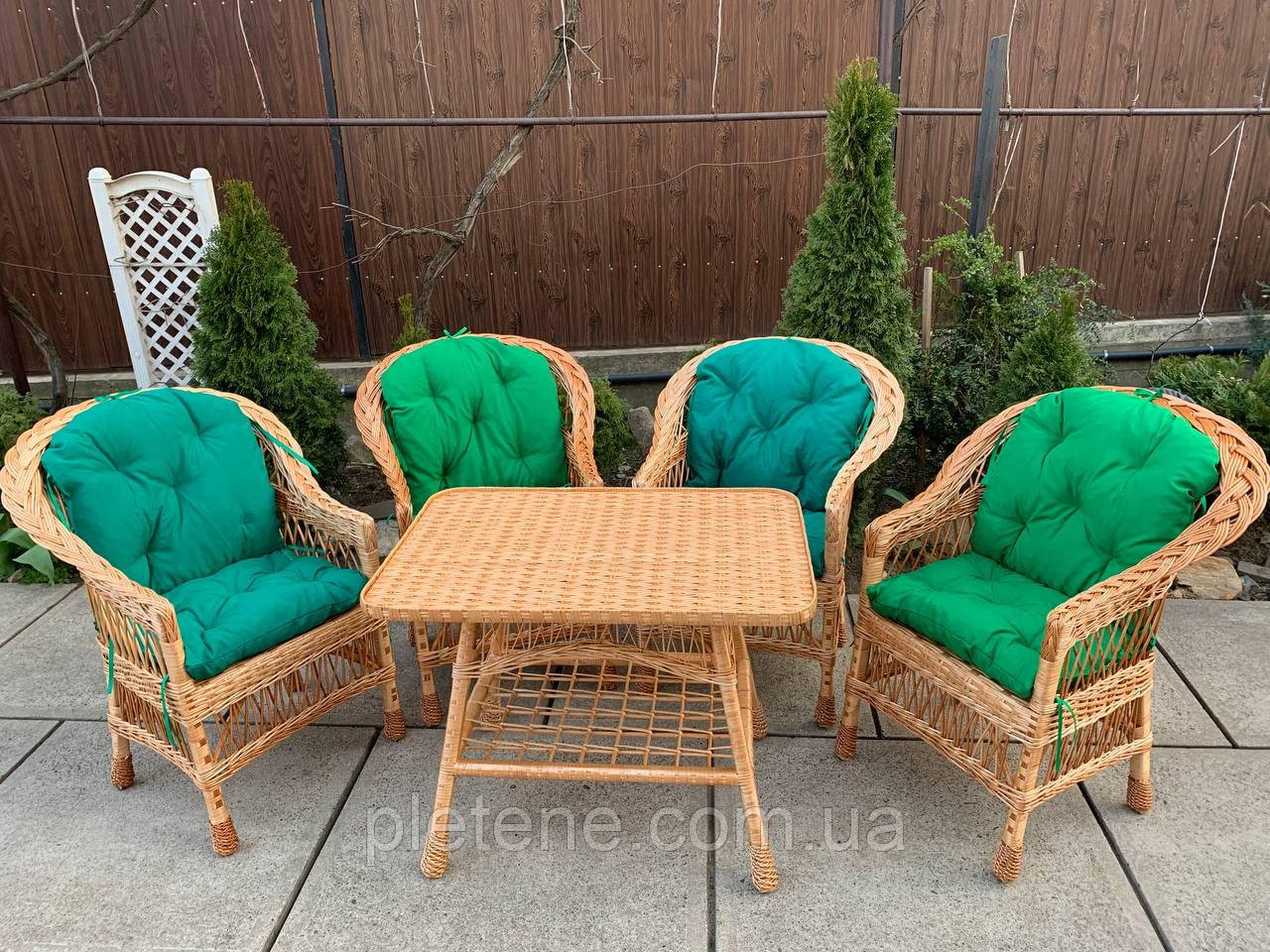 Набір з лози (ЦІНА ВКАЗАНА БЕЗ НАКИДОК) Тканина-габардин наповнювач синтипонова стружка., фото 1