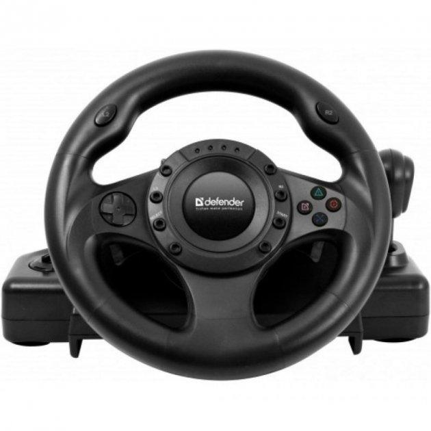 Ігрове кермо DEFENDER FORSAGE DRIFT USB/PS2/PS3 (64370)