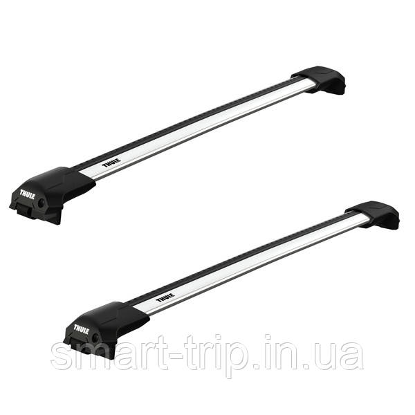 Багажник для авто з рейлінгами Thule WingBar Edge (комплект) сріблястий 7204-721X-KIT