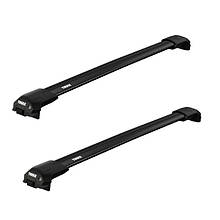 Багажник для автоc рейлінгами Thule WingBar Edge (комплект) чорний 7204-721XB-KIT