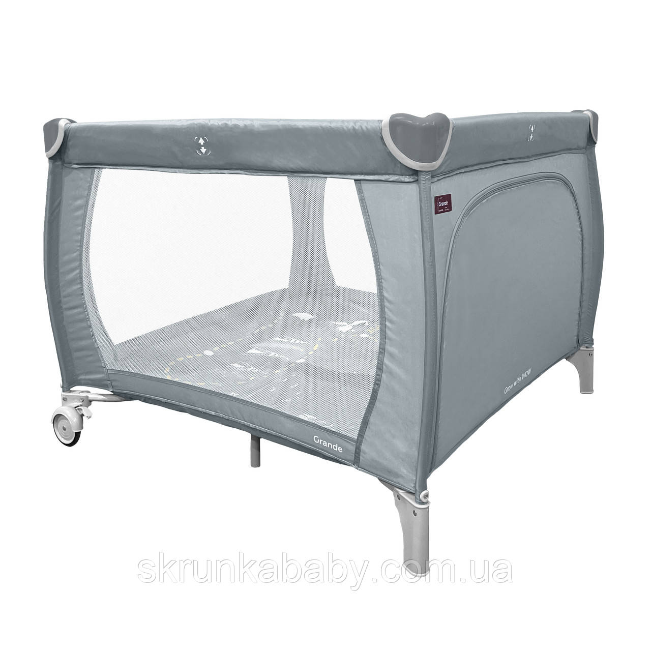 Манеж CARRELLO Grande CRL-11504/1 Ash Grey, фото 1