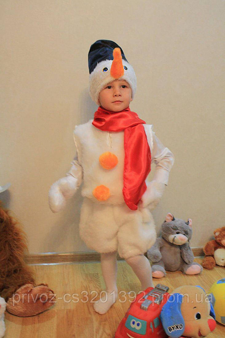 Новогодний костюм Снеговика