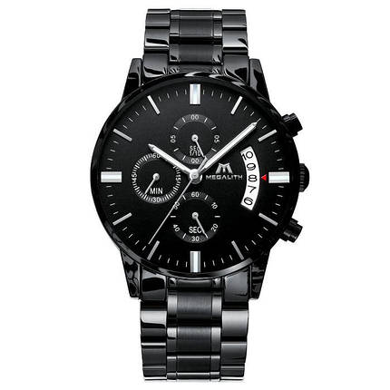МУЖКІ НАРУЧНІ ГОДИ MegaLith Super, фото 1