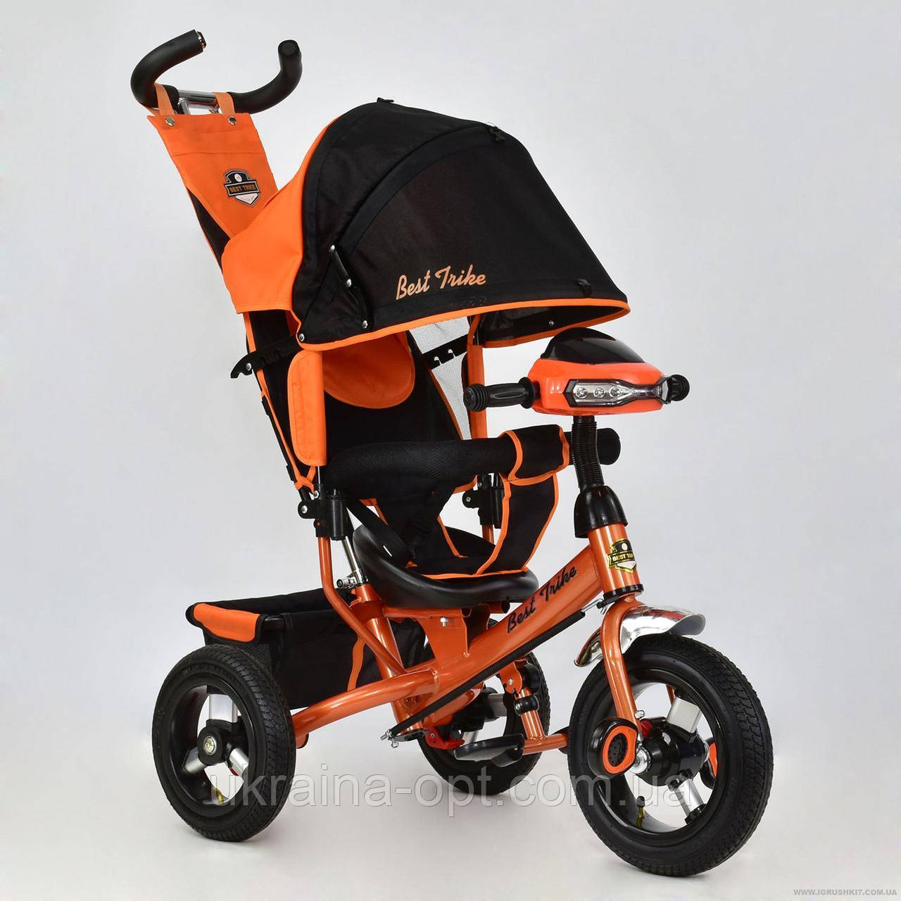 Велосипед трехколесный оранжевый Best Trike 6588 В