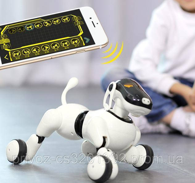 Умный щенок. Управление голосовыми командами. Puppy Go Bambi 1803