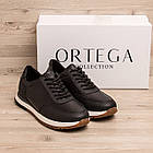Чоловічі шкіряні кросівки ORTEGA, фото 6