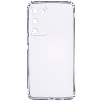 TPU чохол GETMAN Clear 1,0 mm для Huawei P40 Pro