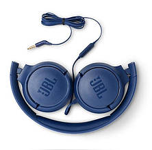 Навушники гарнітура накладні JBL T500 Blue (JBLT500BLU)
