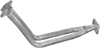 Приемная труба Шкода Фаворит (Skoda Favorit) 1.3 136L 89-92 (24.30) Polmostrow алюминизированный