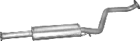 Резонатор (средняя часть глушителя) Хюндай Гетс (Hyundai Getz) 1.5 CRDi Turbo 16V Diesel 08/05-02/09 (10.16)