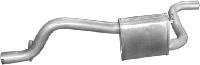 Глушитель Крайслер Вояджер (Chrysler Voyager) 3.3iLE 4x4 AWD 6V 92- (45.17) Polmostrow алюминизированный