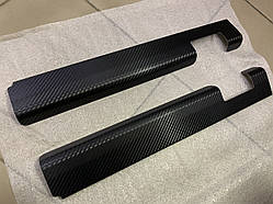 Накладки на внутрішні пороги Suzuki SX4 з 2014-2019 - рр. (Carbon)