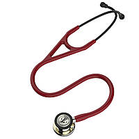 Стетоскоп Littmann Cardiology IV, бордовый с головкой шампань, мод. 6176