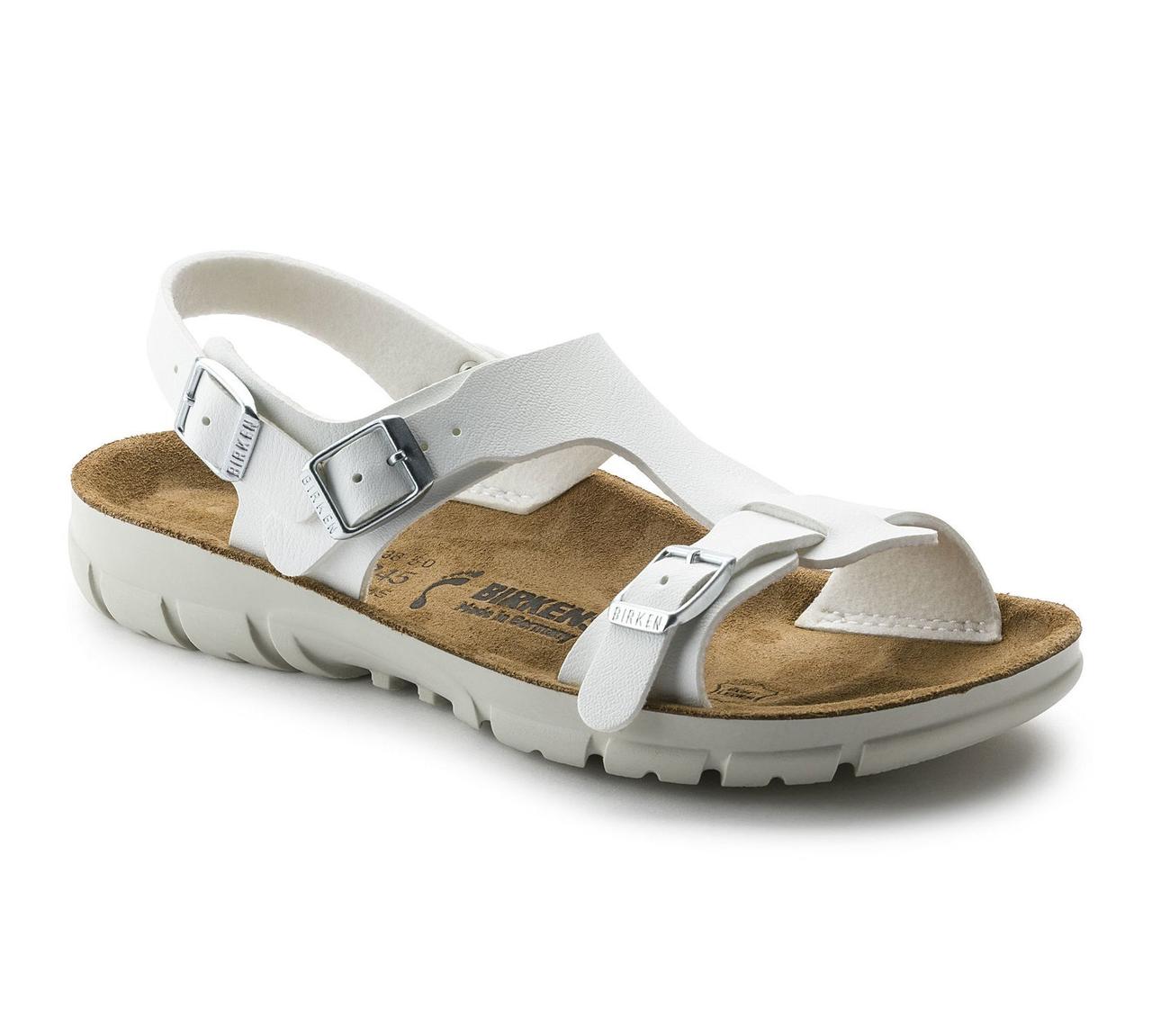 Сандалії ортопедичні жіночі (білий) Saragossa, Birkenstock, 500873S