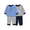 Детская пижама для мальчиков George "Бегом в кровать", набор 2 шт, размер 92 см
