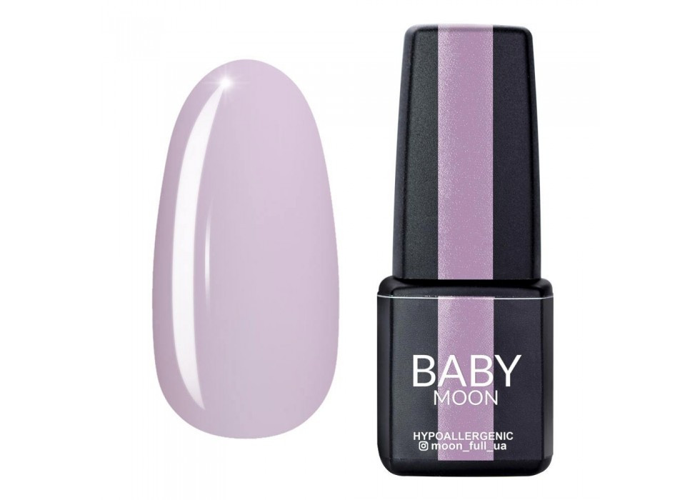 Гель-лак Baby Moon Full Sensual Nude №006 холодний рожевий, 6мл., фото 1
