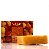 Мыло Персик Perky Peach Soap. Vaadi Herbals, Индия 75г