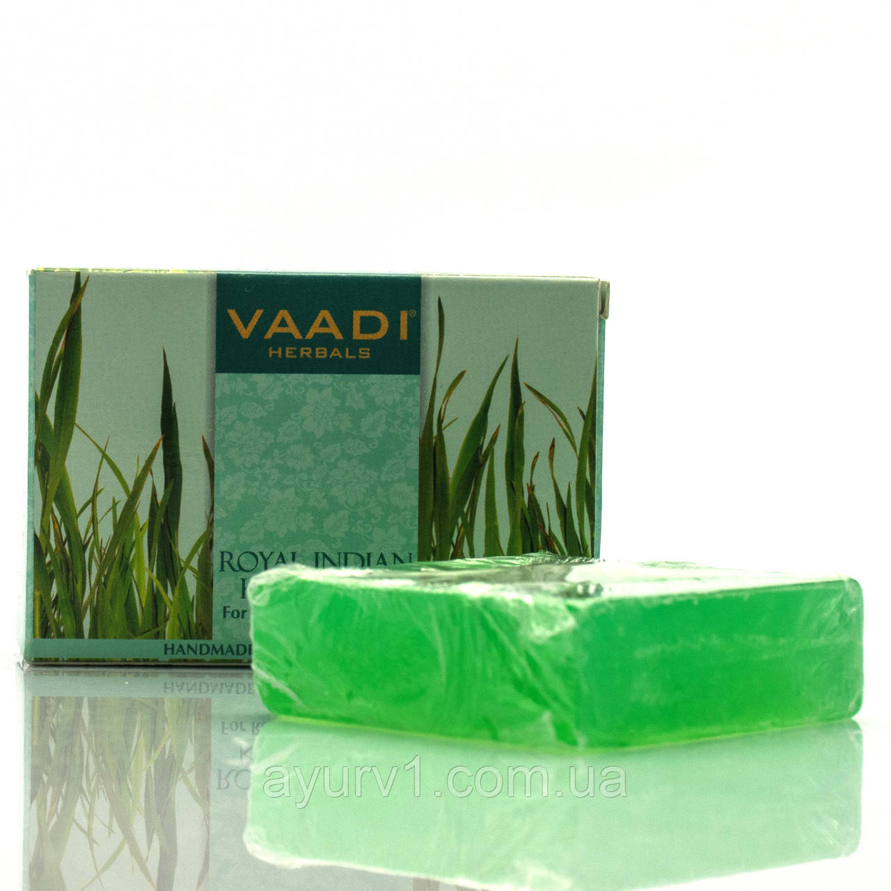 Мыло Хус Royal Indian Khus Soap For Radiant Complexion, Vaadi Herbals, Индия 75 г - фото 1 - id-p1608399760