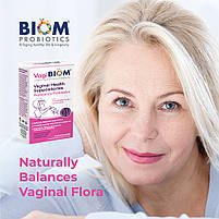 Biom Probiotics Vaginal Probiotic Suppository / Вагінальні супозиторії з пробіотиками 15 шт, фото 3