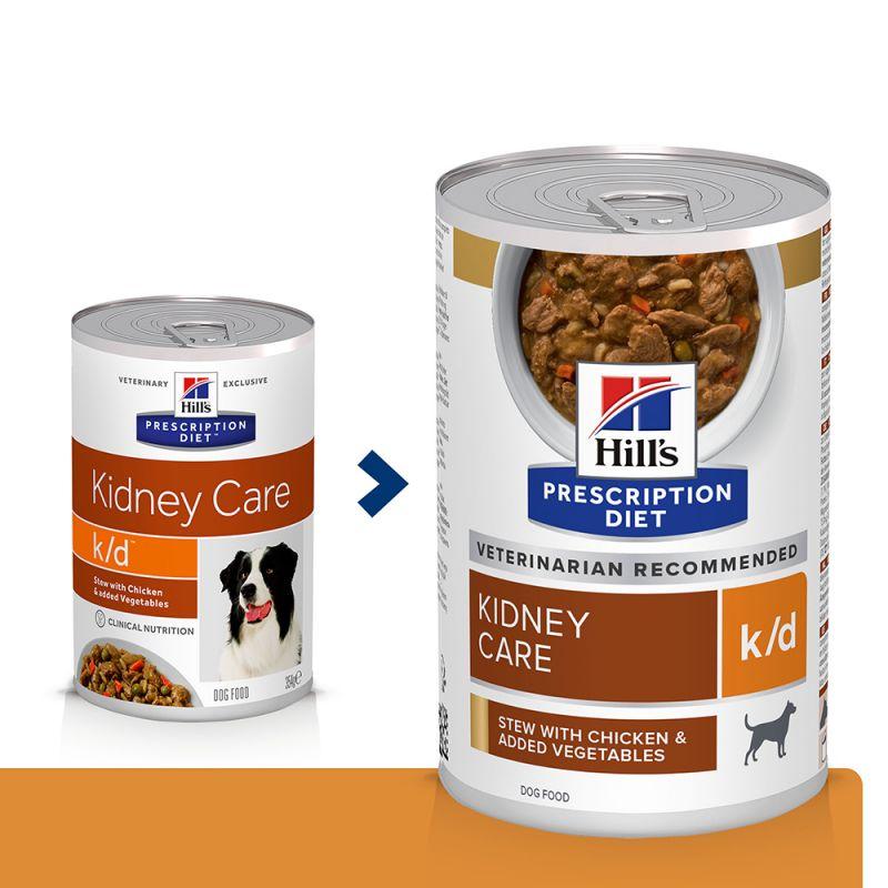 Hills Prescription Diet Canine k/d (Хіллс Канін к/д Курка) вологий корм для собак у разі ниркової недостатності