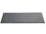 Килимок для йоги фітнесу 1850*550*4,5 мм сіро-чорний. Термокилимок каремат туристичний, для тренувань, спорту, фото 4