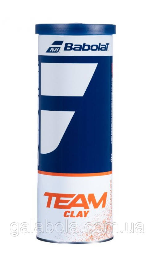 М'ячі тенісні для ґрунту Babolat Team Clay X3 502080/113 (3 шт.)