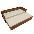 Ліжко розсувне JLOZ80/160 каркас Індіана дуб шуттер Gerbor, фото 5