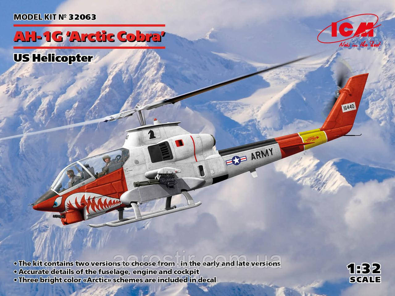 AH-1G 'Arctic Cobra' 1/32 ICM 32063