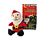 Іграшка з проектором Санта Клаус /дитяча іграшка - нічне світло /м'яка іграшка з підсвічуванням, фото 2