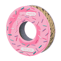 Запасний блок файл-стрічки STALEKS BOBBI NAIL papmAm, пончик, для катушки, 180 гріт, ATSC-180