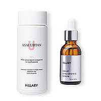 Убтан Hillary ASAI UBTAN, 100 мл + Гіалуронова сироватка Hillary Smart Hyaluronic, 30 мл