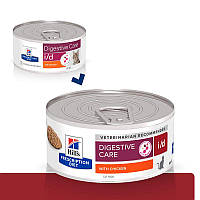 Hills Prescription Diet Feline i/d (Хіллс ПД Фелін ай/д Курка) вологий корм для котів у разі захворювань шлунково-кишкового тракту