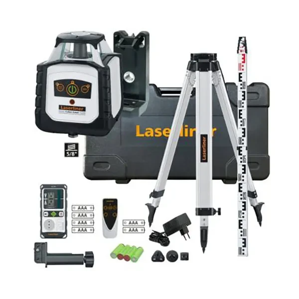 Лазерний нівелір зі штативом та рейкою Laserliner Cubus G210 S Set (052.305A)