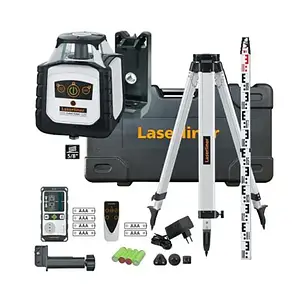Лазерний нівелір зі штативом та рейкою Laserliner Cubus G210 S Set (052.305A), фото 1