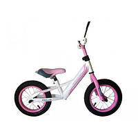 Беговел Crosser Balance bike 16 дюймов розово-белый (BBC/16WPN)