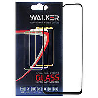 Защитное стекло Walker 3D Full Glue для Samsung Galaxy A02S / A03S Black