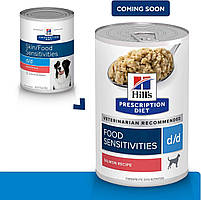 Hills Prescription Diet Canine d/d Salm (Хіллс ПД Канін д/д Лосось) вологий корм для собак у разі харчової алергії