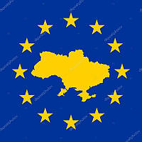 Флаг Украины на улицу, на стену Украина это Европа
